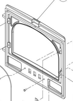 OBSOLETE STOVAX STOCKTON 6 DOOR CASTING ONLY